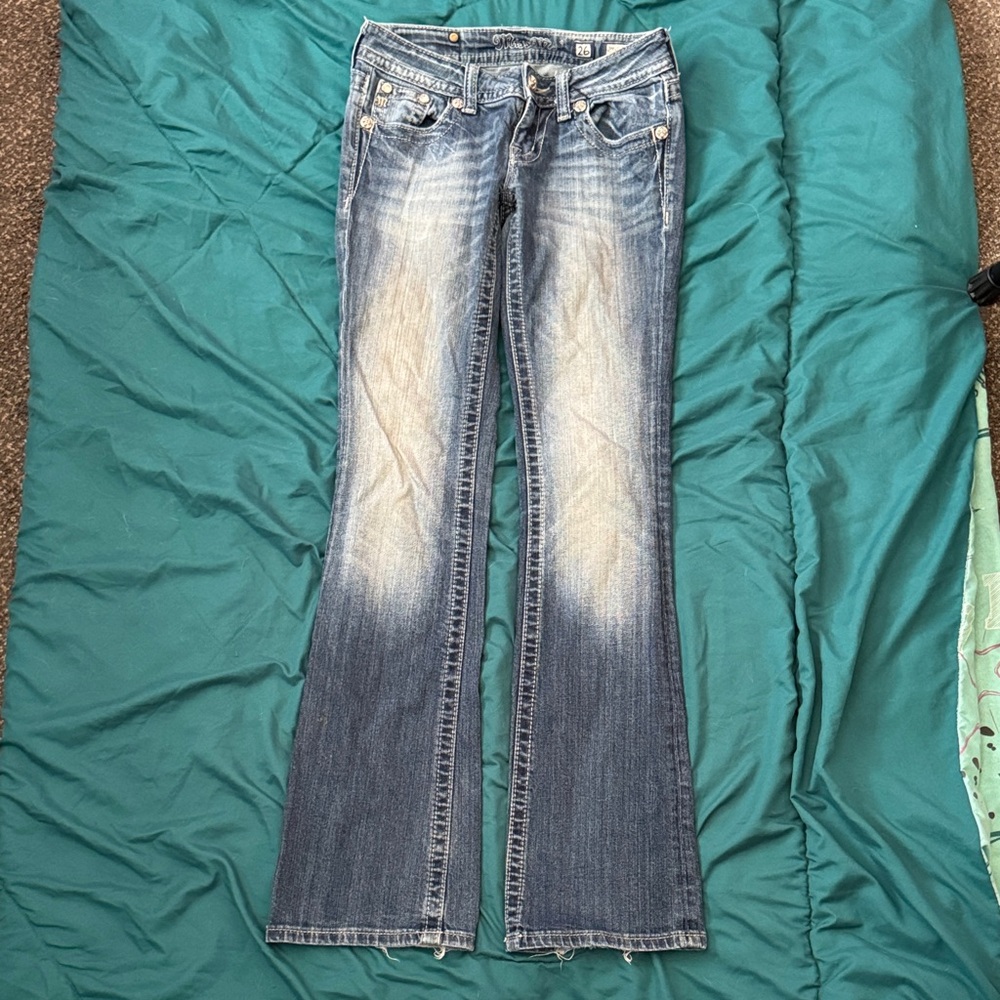 Miss Me Light Wash Flare Jeans